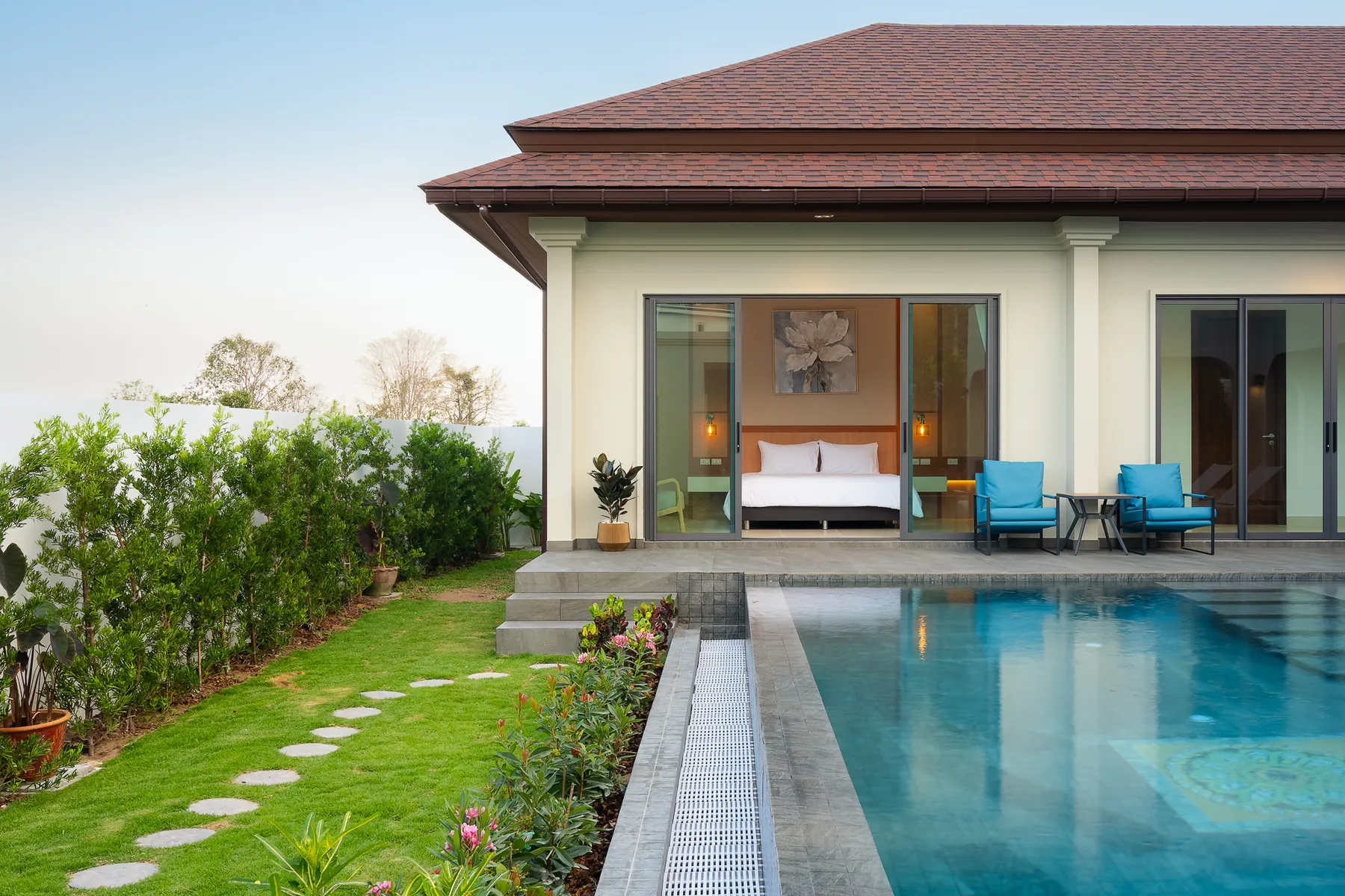 Pool villa with garden in Hua Hin